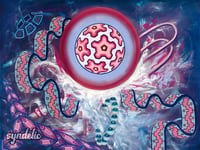 Image 1 of "Chromophore" Original Painting - Acrylic on Canvas