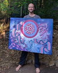 Image 6 of "Chromophore" Original Painting - Acrylic on Canvas