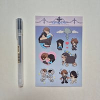 Image 3 of FFVIII Eyes On Me Clear Sticker Sheet