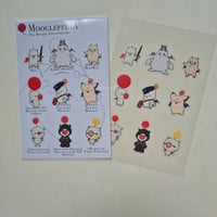 Image 3 of Mooglepedia Clear Sticker Sheet