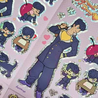Image 1 of Josuke Glitter Sticker Sheet