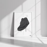 Image 3 of Sneaker Poster Air Jordan 3 “Black Cat” 2025
