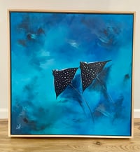 Image 2 of Signed Limited Art Print ‘Spotted Rays’