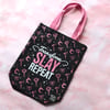 Transform Slay Repeat Magical Girl Cotton Tote Bag