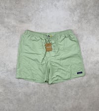 Image 1 of Patagonia Baggies Longs Shorts Salvia Green XL Mens