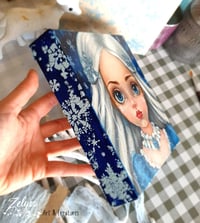 Image 3 of ⋆꙳❅*❄️ "Elise" ❄️⋆꙳❅ - acrylics painting : 8x8"/20x20cm