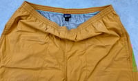 Image 3 of Patagonia Baggies Longs Shorts Mustard Medium Mens 