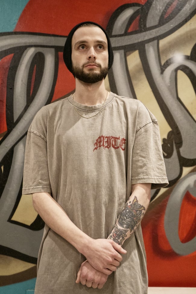 Acid Washed Heavy Oversize Tee