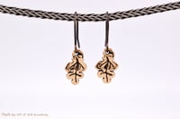 Image 3 of Oak leaf earrings
