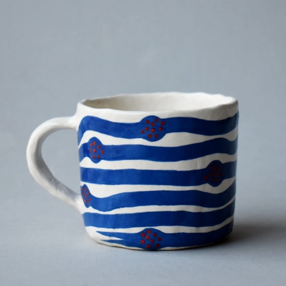 Image of Blue Vine Cup