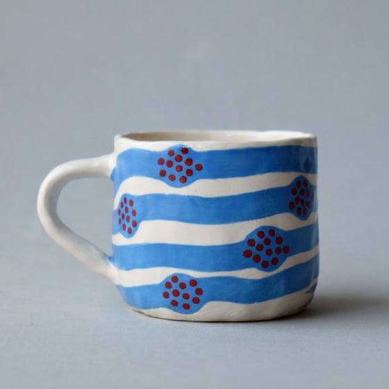 Image of Blue Vine Double Espresso Cup