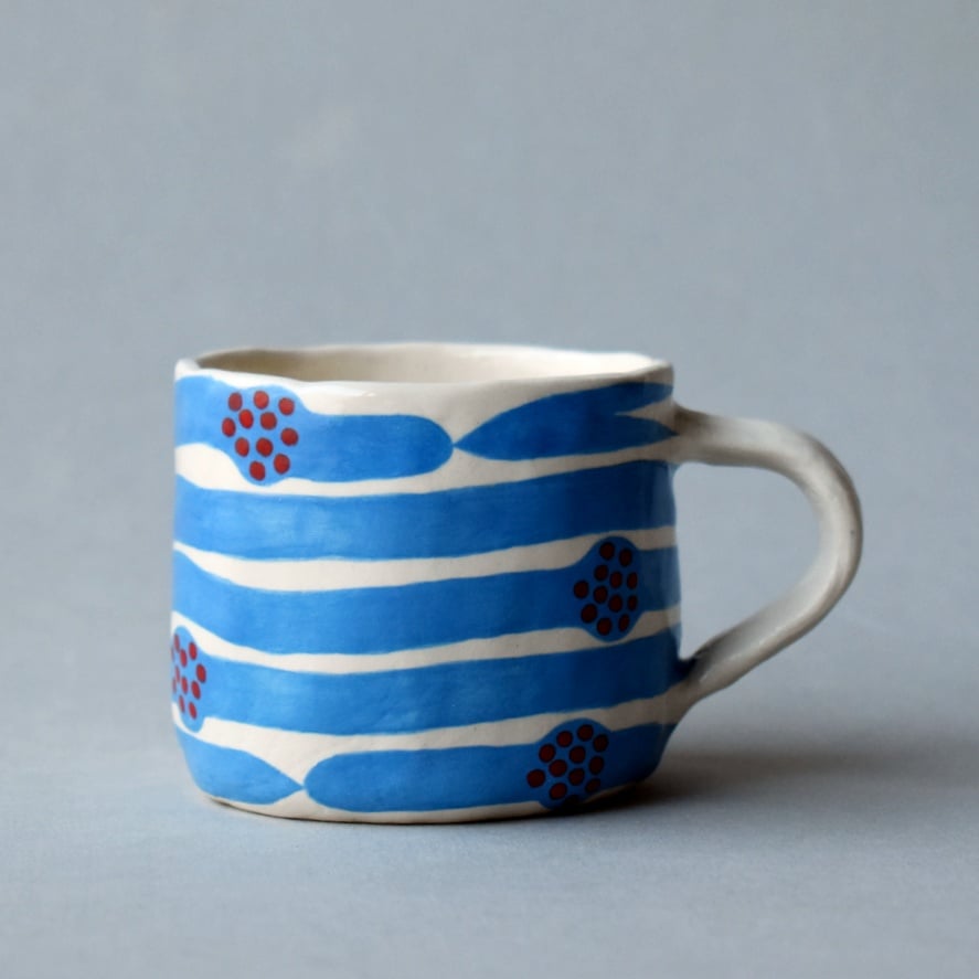 Image of Blue Vine Double Espresso Cup