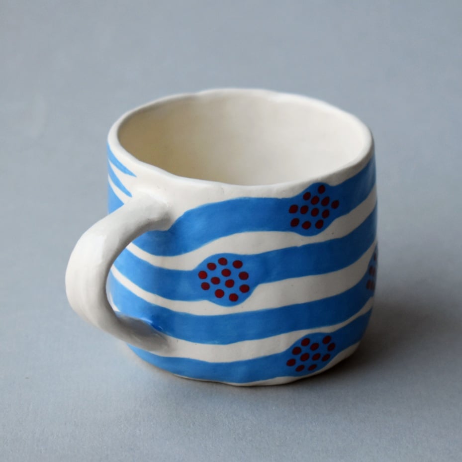 Image of Blue Vine Double Espresso Cup