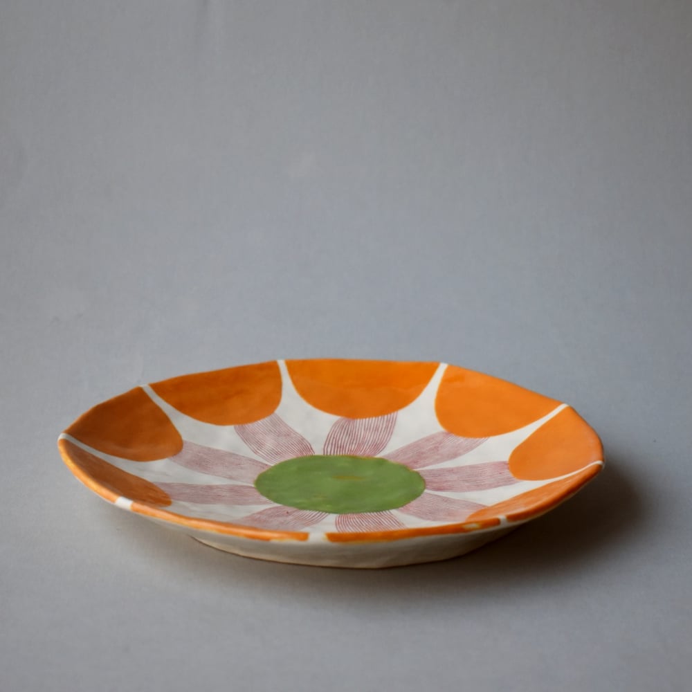 Image of Black Portrait Plate