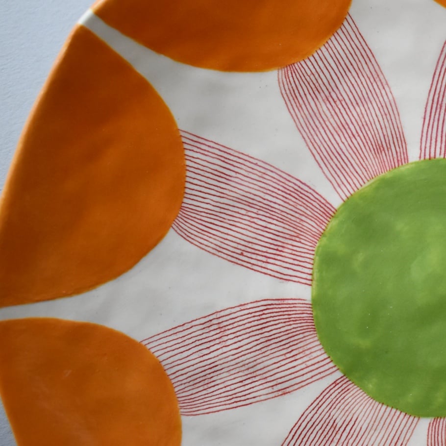 Image of Black Portrait Plate