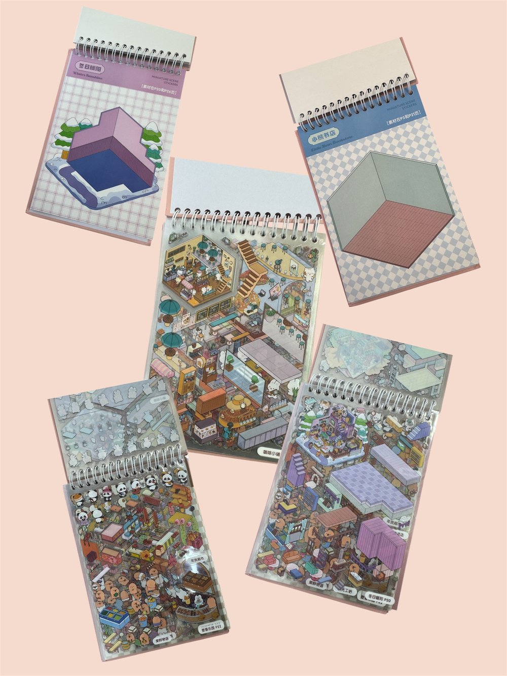 Image of Miniature Scene Sticker Book🧸