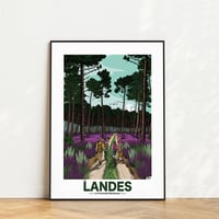 Image 1 of Affiche LES LANDES #4