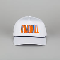 Image 1 of Roadkill Classic 5 Panel Cap - White