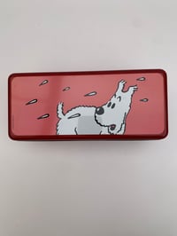 Image 1 of French Tintin biscuit Tin, Limited Edition 2011