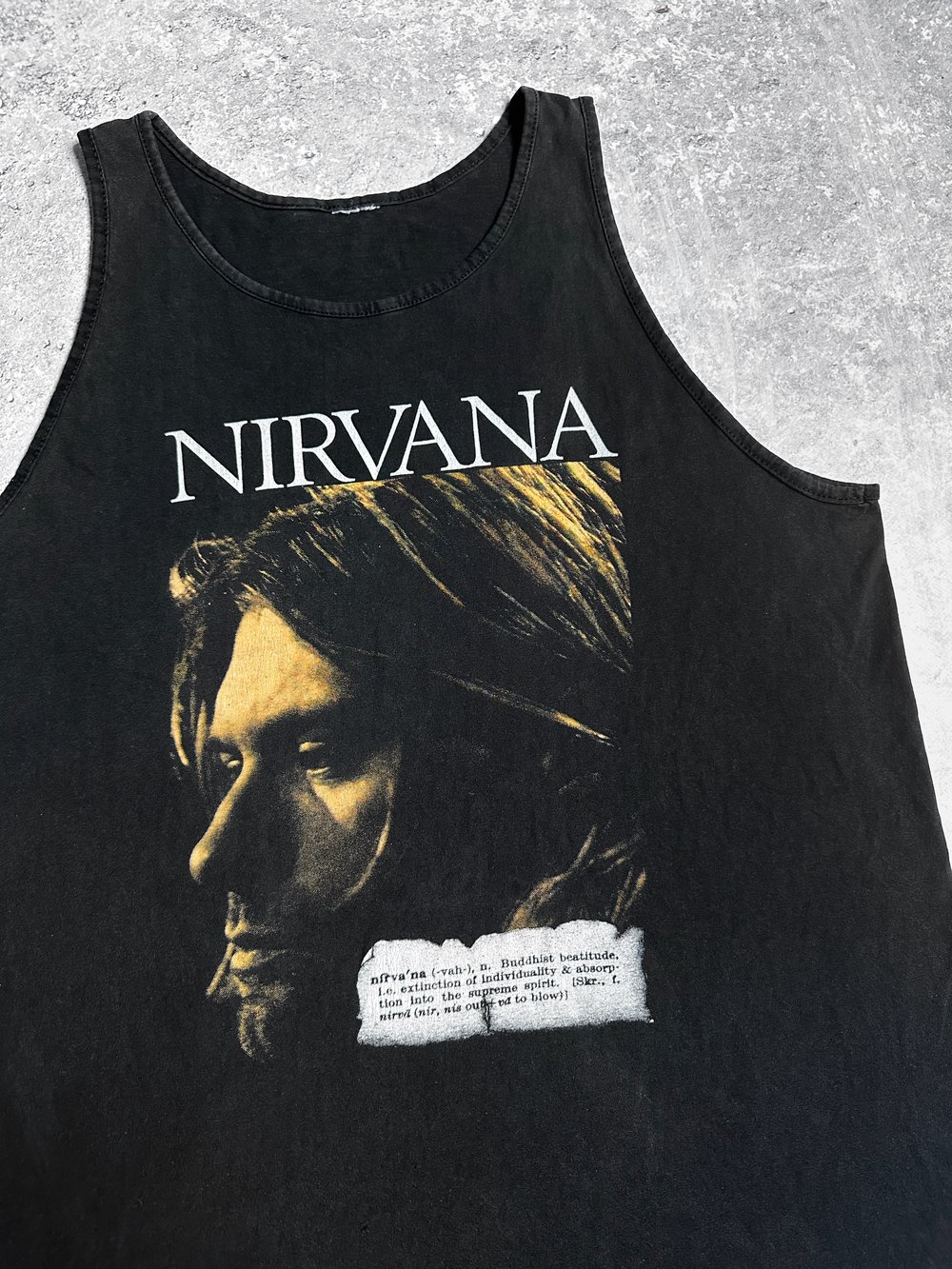 Nirvana 1994 ‘Buddhist Beatitude’ Tank Top
