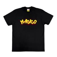 Image 1 of MÁGICO - "Brick by Brick" T-shirt (black)