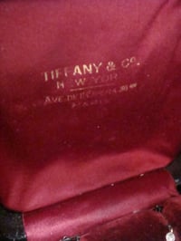 Image 2 of EDWARDIAN SILVER PLATINUM DIAMOND TIFFANY AND CO NECKLACE FITTED ORIGINAL BOX