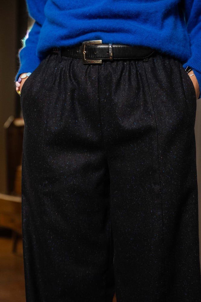 Image of Pantalone Parklife nero melange