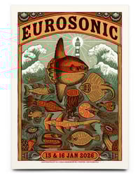 Image 1 of Eurosonic 2026 | 50x70 cm Screen print