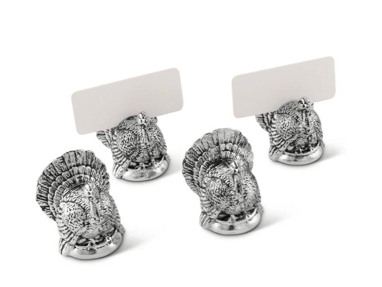 Image of Turkeys! Salt and Pepper or Place Card Holders