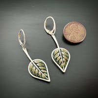 Image 2 of Green and Gold Leaves and Sttems