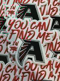 Image 1 of Atl You can find me in the A iron on patch 
