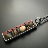 Image 2 of Falling Rock Vertical Pendant