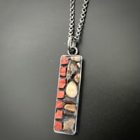 Image 1 of Falling Rock Vertical Pendant