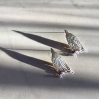 Image 1 of migration earrings - tanzanite