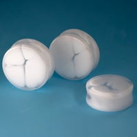 Image 2 of Cloud Plugs - Double Flared - 10MM - 50MM - Epoxy Resin Round Plugs for Stretched Ears