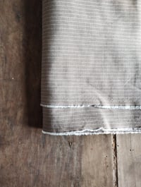 Image 2 of light linen-silk COAT // long, with belt