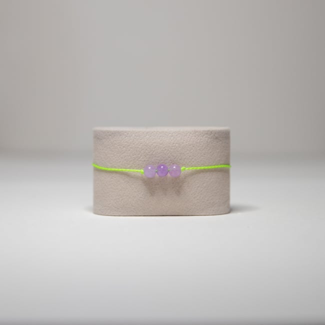 Everyday Bracelet - Purple Beads