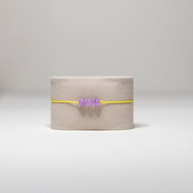 Everyday Bracelet - Purple Beads