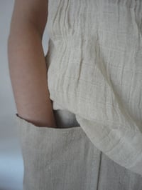 Image 3 of heavy hemp SKIRT // with pocket and elastic waist