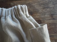 Image 1 of heavy hemp SKIRT // with pocket and elastic waist