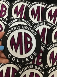 Image 1 of Morris Brown iron on patch 