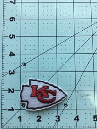Image 2 of Kansas City chiefs iron on patch 