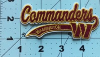 Image 2 of Washington Commanders iron on patch