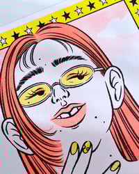 Image 2 of Overshare, regret, repeat! ORANGE VERSION(risograph)