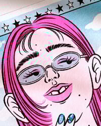 Image 2 of Overshare, regret, repeat! PINK VERSION(risograph)