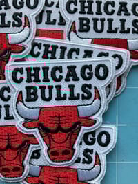 Image 1 of Chicago Bulls iron on patch 