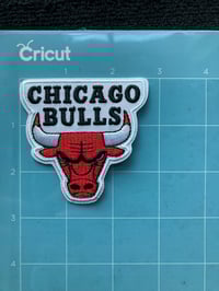 Image 2 of Chicago Bulls iron on patch 
