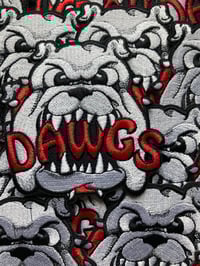 Image 1 of UGA DAWGS iron on patch 