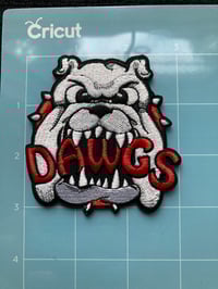 Image 2 of UGA DAWGS iron on patch 