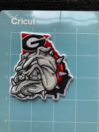 Image 2 of UGA iron on patch 